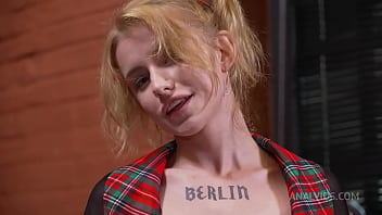 Skinny babe Berlin was punished! Daddy's back.... NRX140